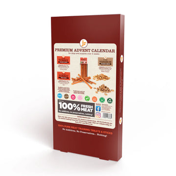 🎄JR 100% Natural Christmas Advent Calendar For Dogs- Turkey & Venison🎄